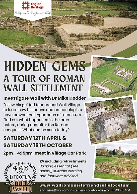 mike hodder tour of roman wall letocetum